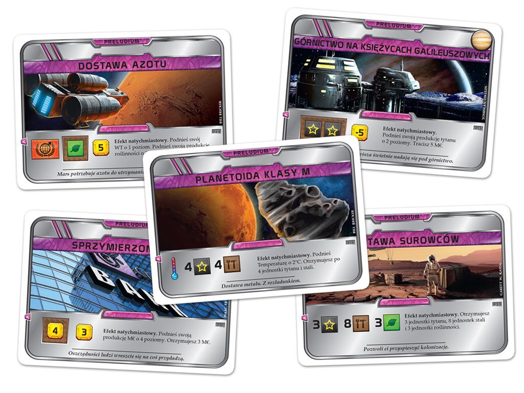 Terraforming Mars : Prelude Expansion